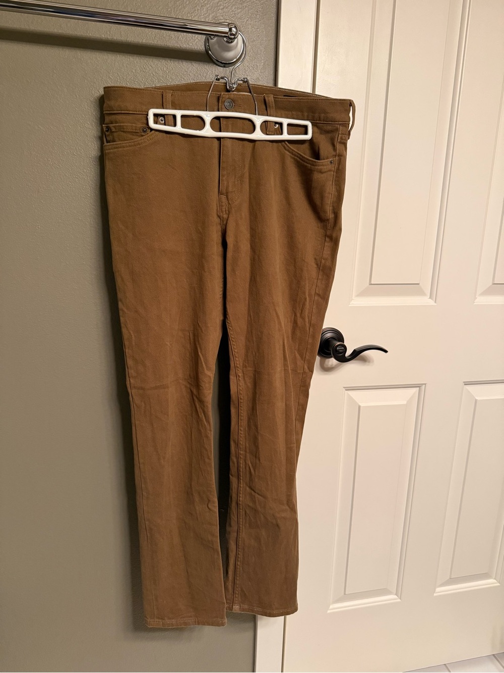 Men’s Brown Stretch Jeans
